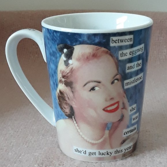 Anne Taintor Mug--"She was certain she'd get lucky" - Picture 2 of 6